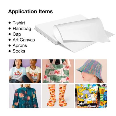 A4 Premium DTF Transfer Film Roll 8.27 &quot; x 328ft Matte Clear PreTreat PET Heat Transfer Paper untuk Printer DTF A4