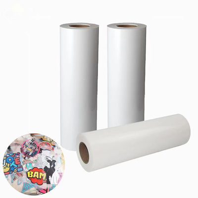 4-5 Lapisan PET Putih/Transparent DTF Printing Film Matte Finish untuk Percetakan Cepat