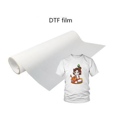 Matte Finish 80gsm PET DTF Printing Film Paypal Diterima Waktu Pencetakan