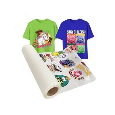 80GSM DTF Printing Materials in White/Transparent Color Metode Pembayaran Cepat Tersedia