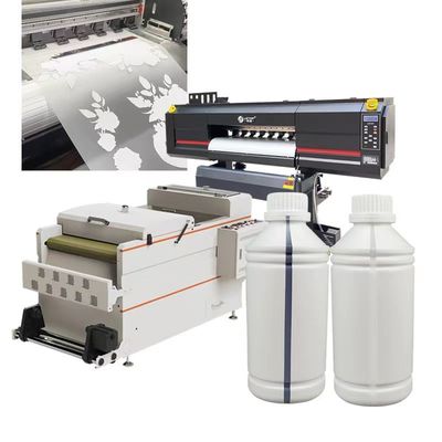 DTF UV Tekstil Digital Printing Ink PET Film Transfer Ink Untuk Epson DX5 5113 L1800 L805