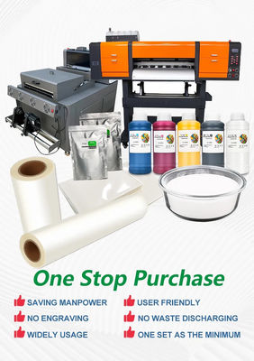 Hot Melt Adhesive Putih DTF Powder Digital Transfer Powder 500g / 17.6oz Untuk Semua Kain