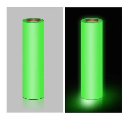 Glow In The Dark DTF Film Terang Tekstil DTF Film Transfer Panas 30cm 60cm