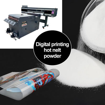 Adhesive DTF Powder 1kg Putih Hot Melt Powder Untuk DTF Shaking Machine DTF Oven