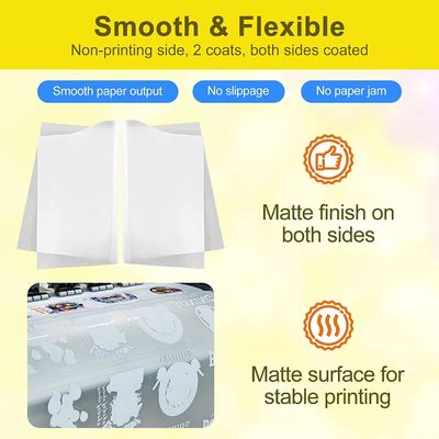 60cm DTF Printer Film Cold Hot Peel mat PET Film DTF Printer Direct To T Shirt