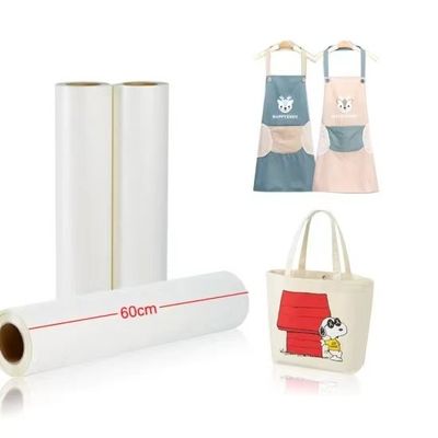 Garment DTF PET Transfer Film 75mic Double Side Matte Langsung ke Film pada Tekstil