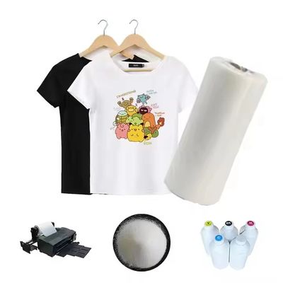 60cm*100m DTF Printing Materials dtf film 75mic Solusi Utama untuk Pencetakan Profesional