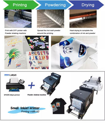 A4 A3 PET DTF Film Roll Digital Inkjet Printing Film Untuk L1800 XP600 3880 3800