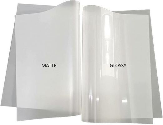 30cm*100m 75U Ketebalan Pelepasan Pet Film Roll Double-sided Cold Peel Hot Peel Heat transparent Film 30cm untuk T-shirt DTF