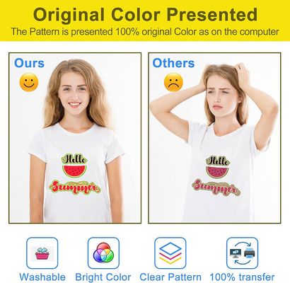 Hot Cold Peel Pet DTF Film Roll Untuk T-Shirt Pencetakan 30cm 60cm 120cm