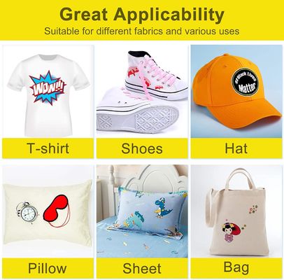 30cm*100m 75U Ketebalan Pelepasan Pet Film Roll Double-sided Cold Peel Hot Peel Heat transparan Film untuk T-shirt