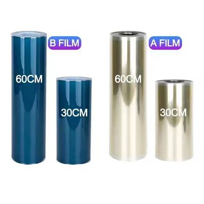 30cm UV Dtf Ab Film Vinyl Cold Release Tidak ada pemanasan Tidak ada goyang Dtf Pet AB Transfer Film