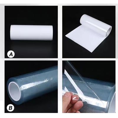30cm UV Dtf Ab Film Vinyl Cold Release Tidak ada pemanasan Tidak ada goyang Dtf Pet AB Transfer Film