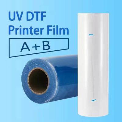 Bahan cetak UV Matte Glossy All In One Film Transfer UV Dtf Untuk Printer UV Dtf