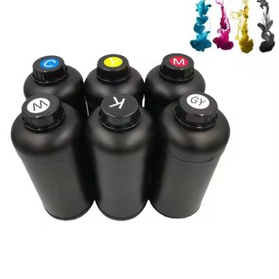 1000ml Eco Friendly UV Printing Ink Untuk HP 5500 5500PS 5000 5000PS Printer UV