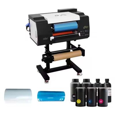 Film UV Dtf A B Roll 50/100 Meter Dengan Perekat Membuat Cetak Digital Stiker Transfer UV