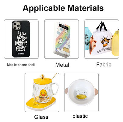 Transparan UV Dtf Transfer Film Ab Pet Film Roll A3 30cm UV Dtf Print Film