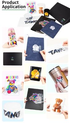 Transparan UV Dtf Transfer Film Ab Pet Film Roll A3 30cm UV Dtf Print Film
