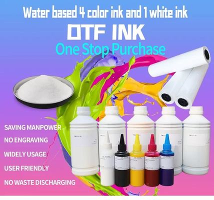 500Ml DTF Tinta Tekstil Transfer Air Berbasis T-Shirt Print Tinta Untuk Pakaian