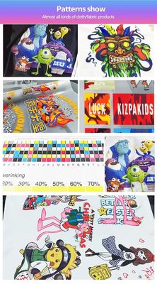 Tinta DTF berwarna-warni langsung ke film 1 liter CMYK Tinta cetak DTF putih 1000ml