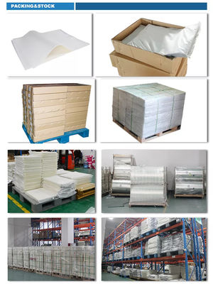 Transparent Matte Cold Peeling PET Film Untuk Offset / Screen Printed Packaging Solutions