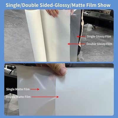 30cm Cold Peel DTF Transfer Film Sheets Double Side Direct To Film Pencetakan Kaos