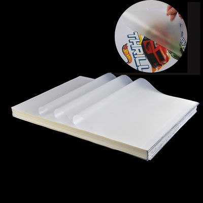 Percetakan tahan panas Film pelepasan PET Glossy Matte Non-adhesive untuk pencetakan layar offset