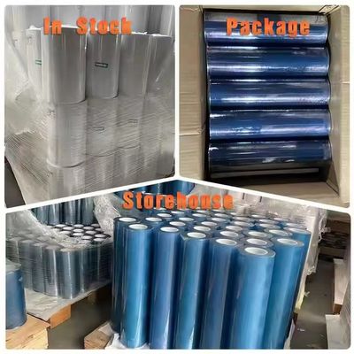 Film UV A/B transparan putih dengan penolakan panas hingga 80% dan ketahanan UV