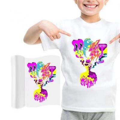 75mikron DTF Glossy/matte Transfer Film Roll Digital Printing Definisi Cold/Hot/instant Tear