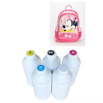 Ramah Lingkungan Putih dingin Digital DTF Ink Untuk T-shirt Pencetakan 100ml
