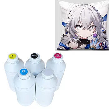 Tinta DTF Putih1000ml Berbasis Air Tinta Pigmen Tinta DTF Untuk Epson XP600 L1800