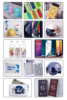 CMYKW + Vanish 500ml LED Digital UV Curing Printing Ink Untuk Pencetakan Resolusi yang tajam