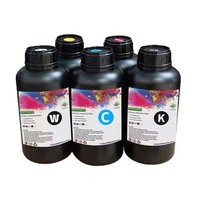 UV tinta untuk UV flatbed roll dtf wall printer dengan Epson i3200 i1600 XP600 TX800