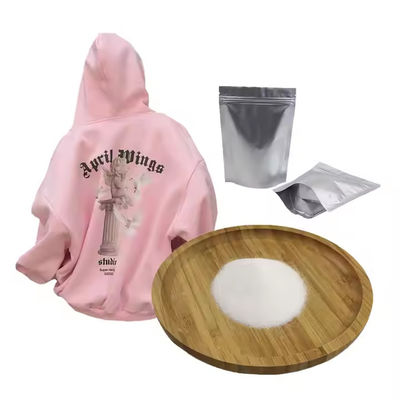 TPU Film Pet Hitam Putih Dtf Adhesive Hot Melt Powder untuk cetakan tekstil tahan lama