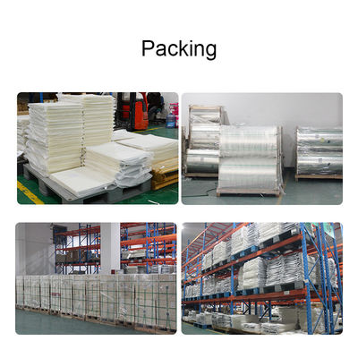Matte Hot Peel 39*54cm 75 Mikron PET Release Film Untuk Screen And Offset Printing