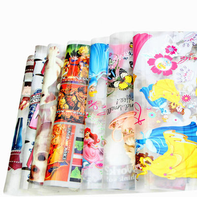 100 Mic Silikon Offset Printing Film Glossy 50*70cm PET Release Film Untuk Screen Printing