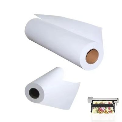 Percetakan Digital 47 Inch 100gsm Roll To Roll Sublimation Paper Untuk Printer Sublimasi Format Besar