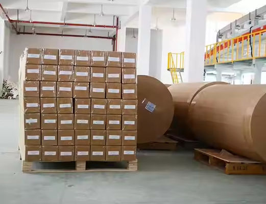 mudah 33g Polyester tahan lama Sublimasi Transfer Paper Roll Tekstil Transfer Panas Digital Printing