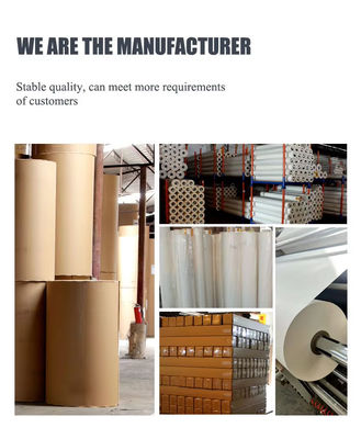 56 Inch*100m Stretch Sublimation Paper Roll Putih 42gsm Untuk Pencetakan Kain Profesional