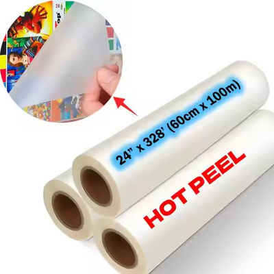 75mikron 30cm DTF Transfer Film Matte Dan Cold Peeling Langsung ke Film