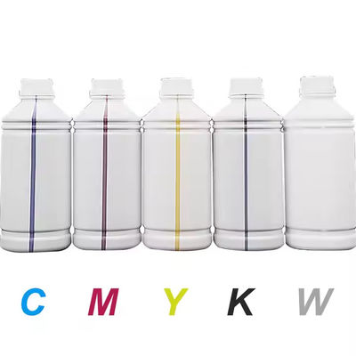 1000ml DTF Ink CMYK tinta putih untuk T-Shirt &amp; Pet Film Printing Premium DTF Printer Inks