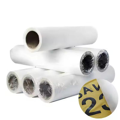 60cm x 100M DTF PET Film Film transfer panas putih sisi-satu untuk pencetakan khusus
