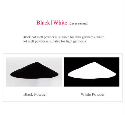 Transfer panas Lembut 500g 1kg Lem Hotmelt Adhesive Hotmelt Putih TPU DTF Powder untuk DTF Printer Printing