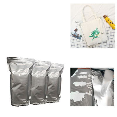1kg/Kantong DTF Hot Melt Powder Pu White Adhesive Powder untuk Pencetakan Transfer Panas