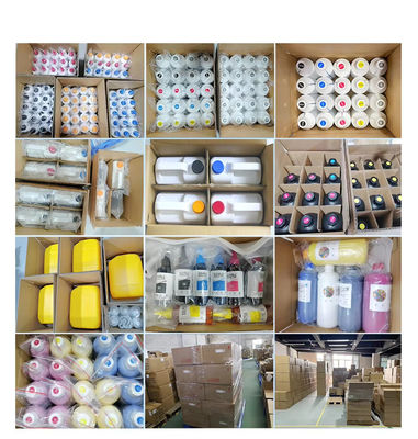 CMYK W Warna 500ml Dtf Pigmen Tinta Pencetakan Transfer Panas Untuk Printer Berbasis Air