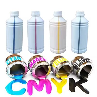 T-shirt Desain Pencetakan Pet Film Epson Dtf Ink Cmykw 1000ml Per Botol Untuk L1800