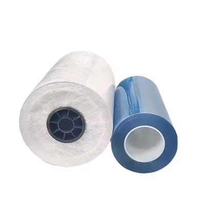 Fleksibilitas Tinggi PET Adhesive UV Film Dalam 30cm*100m/60cm*100m Untuk Kemasan